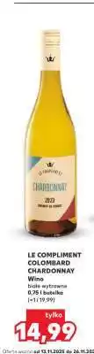 Kaufland LE COMPLIMENT COLOMBARD CHARDONNAY oferta