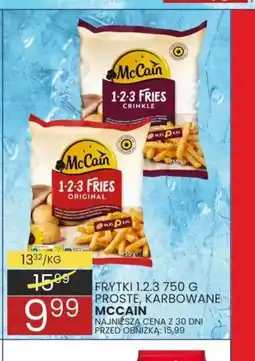 Wafelek Frytki McCain 1.2.3 oferta