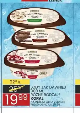 Wafelek LODY JAK DAWNIEJ oferta