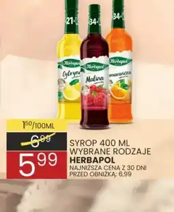 Wafelek Syrop Herbapol oferta