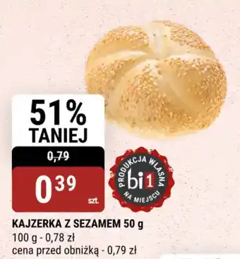 bi1 Kajzerka z sezamem oferta