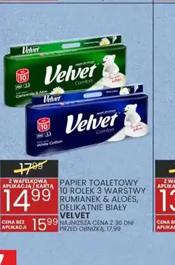 Wafelek Papier Toaletowy Velvet oferta