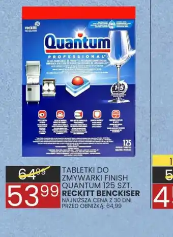 Wafelek Tabletki do zmywarki Finish Quantum oferta