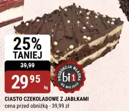 bi1 Ciasto czekoladowe z jabłkami oferta