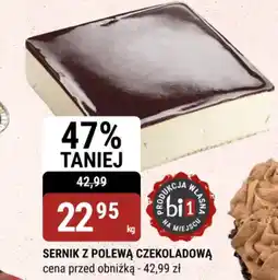 bi1 Sernik z polewą czekoladową oferta
