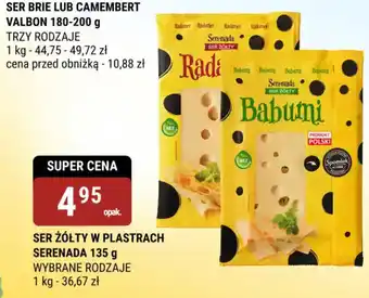 bi1 Ser żółty w plastrach serenada oferta