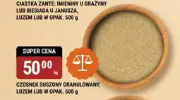 bi1 Czosnek suszony granulowany oferta