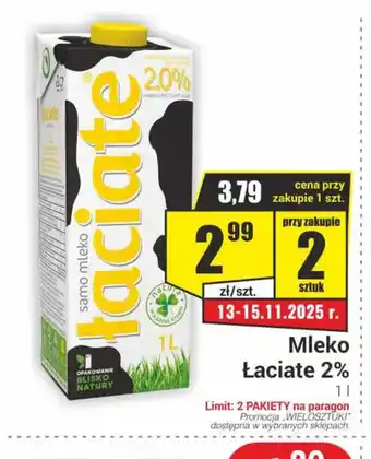 Delikatesy Sezam Mleko Laciate oferta