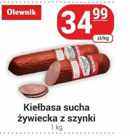 Delikatesy Sezam Kiełbasa sucha żywiecka z szynki oferta