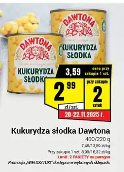 Premium Nasz Sklep Kukurydza słodka Dawtona oferta