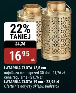 bi1 Latarnia złota 12,5 cm oferta