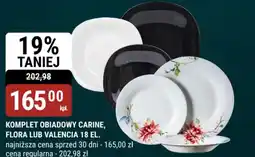 bi1 Komplet obiadowy carine, flora lub valencia 18 el. oferta