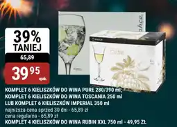 bi1 Komplet 6 kieliszków do wina pure toscania oferta