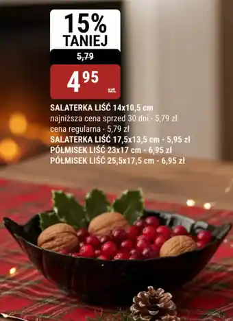 bi1 Salaterka liść 14x10,5 cm oferta