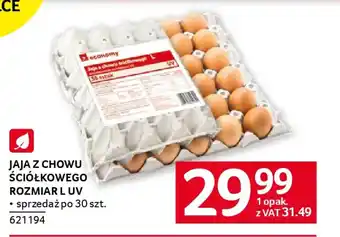 Jaja z chowu ściółkowego rozmiar luv