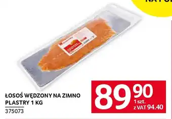 Łosoś wędzony na zimno plastry