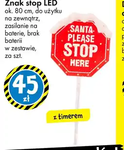 Tedi Znak stop LED oferta