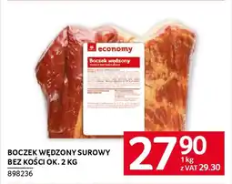 Selgros Boczek wędzony surowy bez kości oferta
