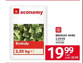 Selgros Brokuły 40/60 oferta
