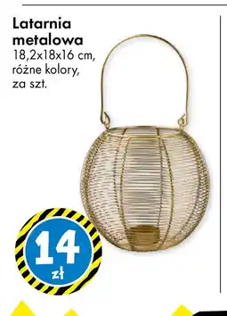Tedi Latarnia metalowa oferta