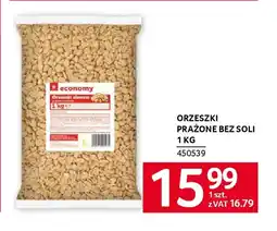 Selgros Orzeszki prażone bez soli oferta