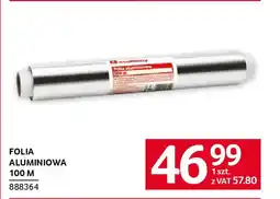 Selgros Folia aluminiowa 100 m oferta