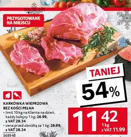 Selgros Karkówka wieprzowa bez kości pełna oferta