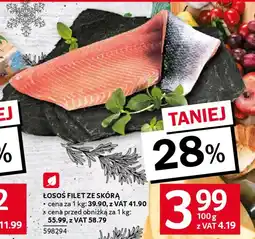 Selgros Łosoś filet ze skórą oferta