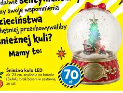 Tedi Snieżna kula LED oferta