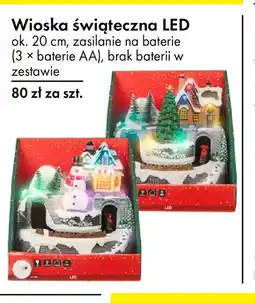 Tedi Wioska świąteczna LED oferta