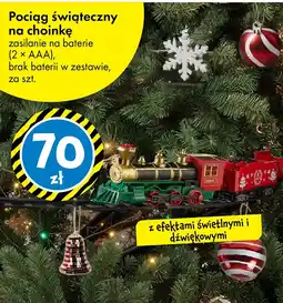 Tedi Pociąg świąteczny na choinkę oferta