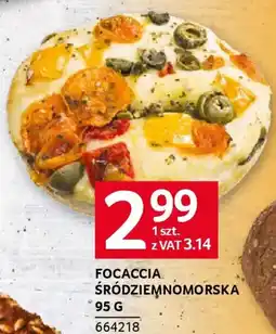 Selgros Focaccia śródziemnomorska oferta