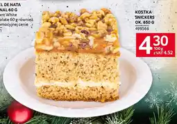 Selgros Kostka snickers oferta