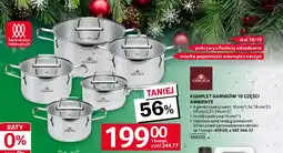Selgros Gerlach komplet garnków 10 części ambiente oferta