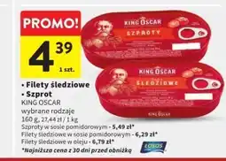 Intermarche Filety śledziowe King Oscar oferta