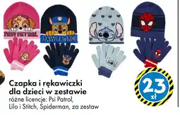 Tedi Czapka i rękawiczki dla dzieci oferta