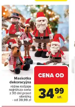 Carrefour Maskotka dekoracyjna oferta