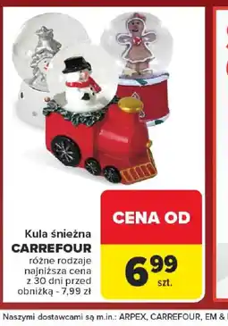 Carrefour Kula śnieżna oferta