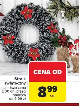 Carrefour Stroik świąteczny oferta