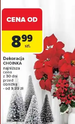 Carrefour Dekoracja CHOINKA oferta