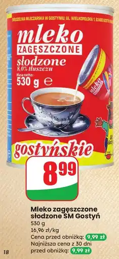 Dino Mleko zagęszczone słodzone SM Gostyń oferta