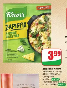 Dino Zapiefix Knorr serowe warzywa oferta