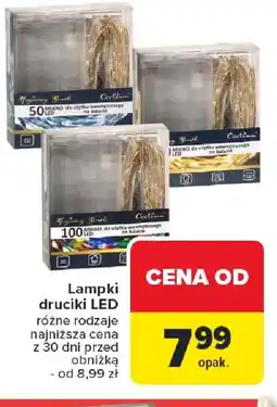 Carrefour Lampki druciki LED oferta