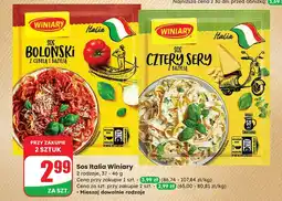 Dino Sos cztery sery z bazylią Winiary Italia oferta