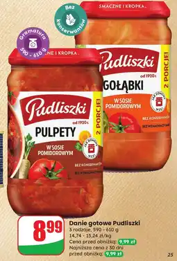 Dino Danie gotowe Pudliszki Pulpety w sosie pomidorowym oferta