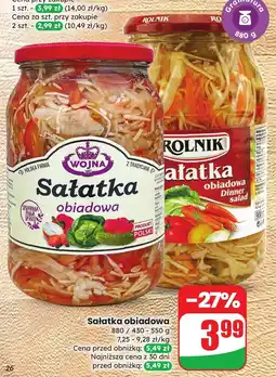 Dino Sałatka obiadowa Rolnik oferta