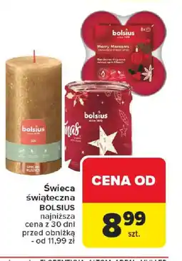 Carrefour Swieca świąteczna BOLSIUS oferta