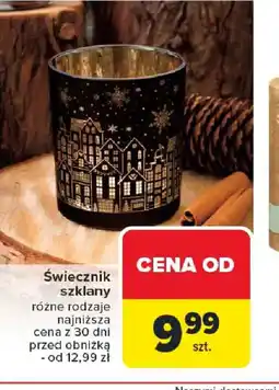 Carrefour Swiecznik szklany oferta