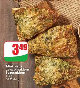 Dino Mini pizza ze szpinakiem i czosnkiem Dino oferta