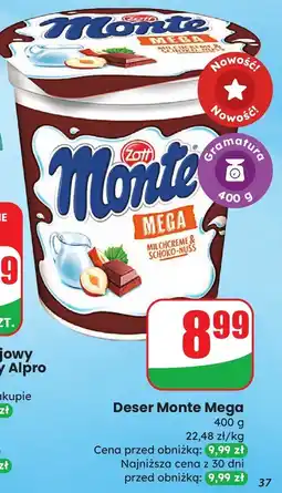 Dino Deser Monte Mega Zott Monte oferta